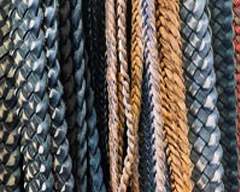 Craft supplies bulk buy, Braid Leather Cord--jewelry  supplies--5mm--BLUE-Quality Braided Leather Strand--Buy online Craft  Supplies---5M
