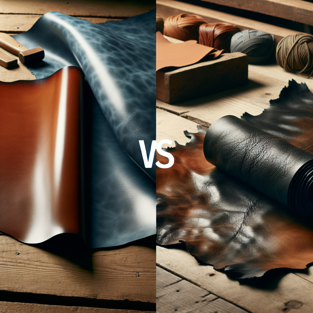 Differences of Vegetable Tanned and Chrome Tanned Leather