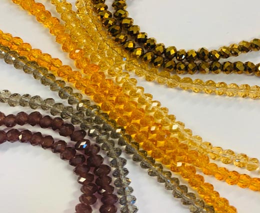 Clear Disco Cut Faceted Round Chinese Crystal Glass Beads 20mm, 18 Beads/strand  Large Crystal Glass Beads for Jewelry Making, Bulk Beads -  Hong Kong