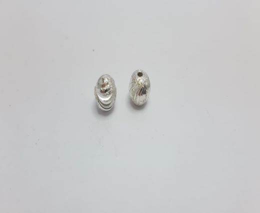 Silver Shinny beads - 17009