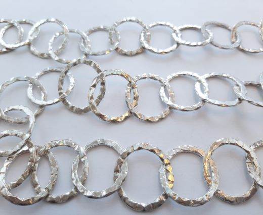 Silver beads chain - 30009