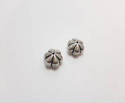Antique Silver Plated beads - 44073