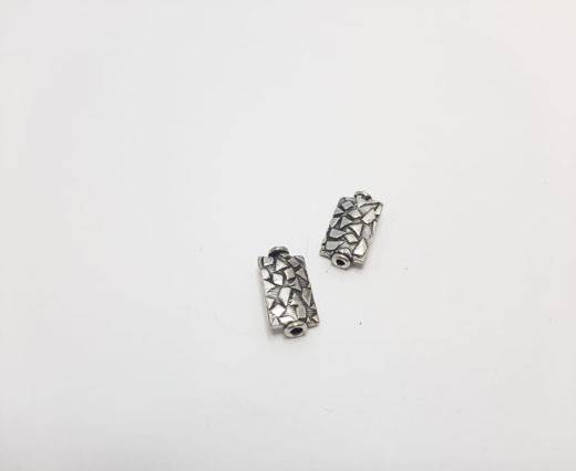 Antique Silver Plated beads - 44275