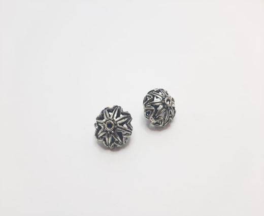 Antique Silver Plated beads - 44281