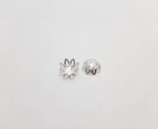 Antique Silver Plated beads - 44302