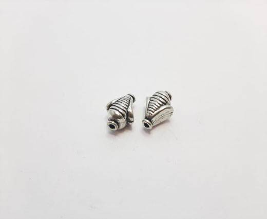 Antique Silver Plated beads - 44304