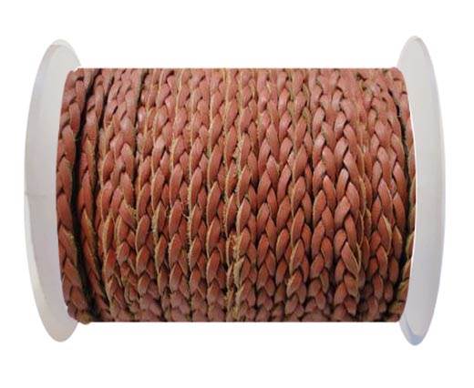 Flat 3-ply Braided Leather-SE-B-2010-3MM