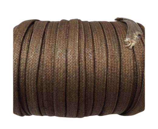 WC2703-Griffin Waxed Cotton Cord 2mm Light Brown (5 Meters)