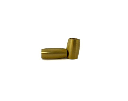 Stainless Steel Magnetic Clasp,Gold Matt,MGST-35 5mm