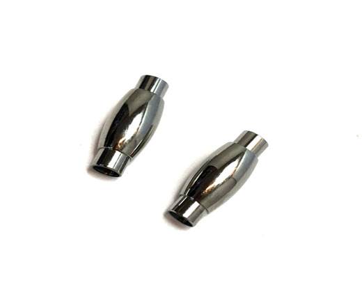 Stainless Steel Magnetic Clasp,Steel,MGST-86 4mm