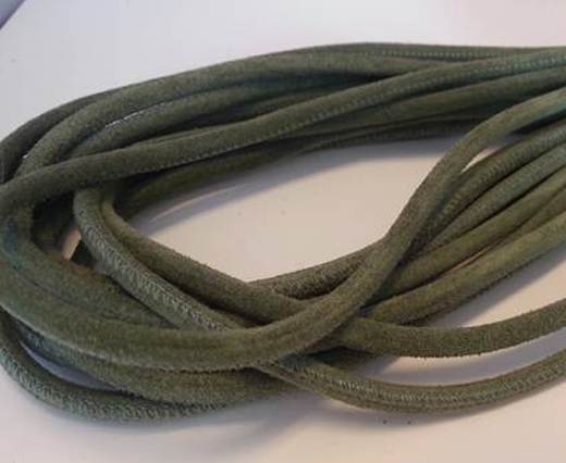 Round Suede Leather Cord - 4mm