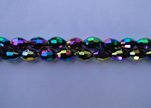 Rice Glass Beads-4mm*6mm-Meridian Blue