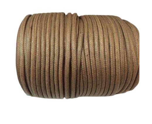 Round Wax Cotton Cords in 3 mm