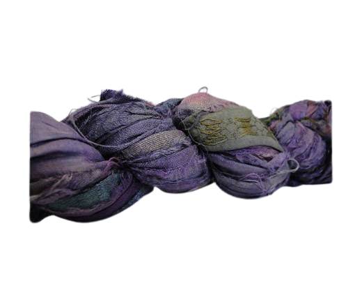custom dyed recycled sari silk ribbons made from premium quality