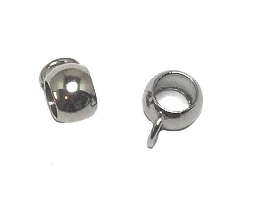 Stainless steel part for round leather SSP-207-5mm