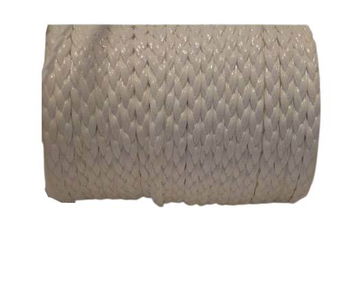 synthetic nappa leather 5mm-White