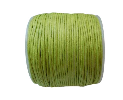 Wax Cotton Cords - 1,5mm - Apple Green