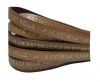 Real Flat Leather-LA VIE EST BELLE-Beige-Gold